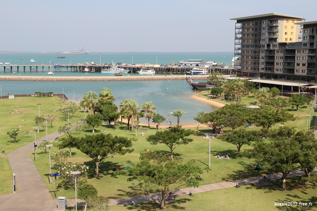 Landed in Darwin