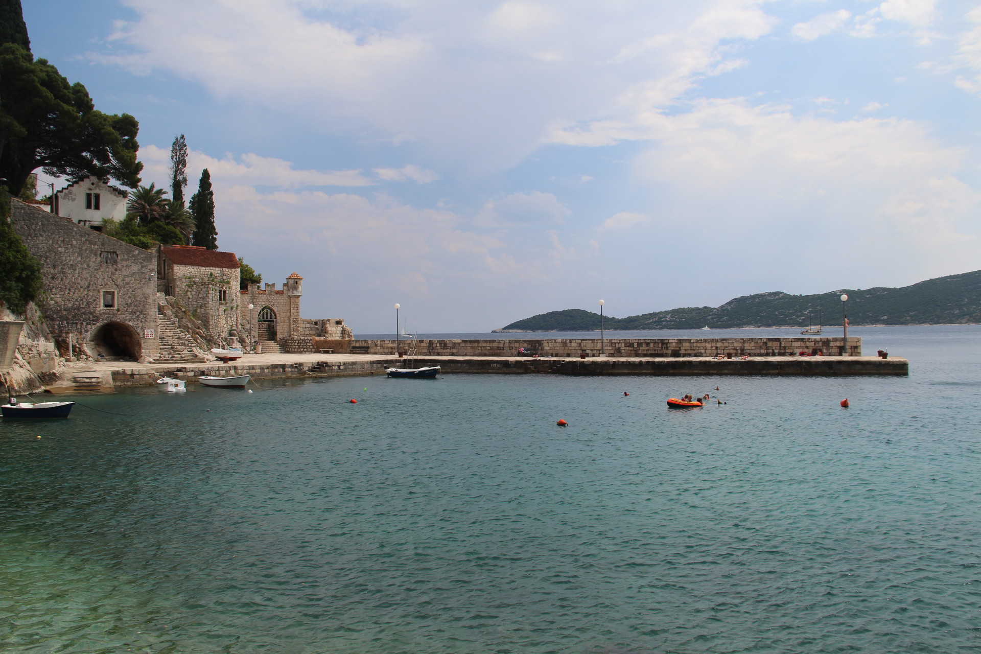 Le port de Trsteno